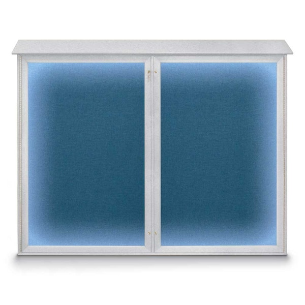 Double Door Enclosed Indoor Letterboard